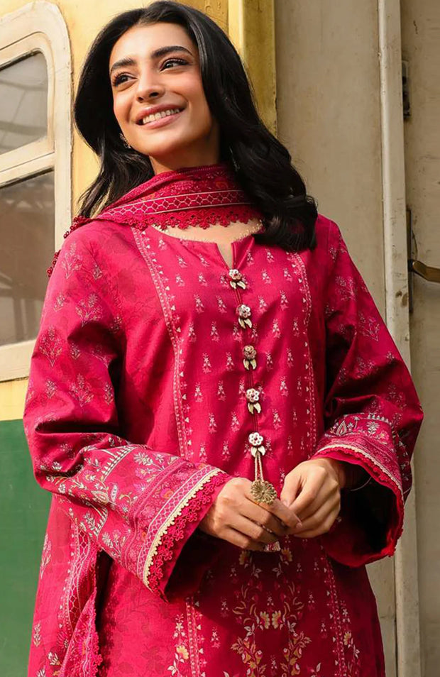 Asim Jofa Eid Essentials'25 Printed Lawn Suit Unstiched 3 Piece-Summer Collection