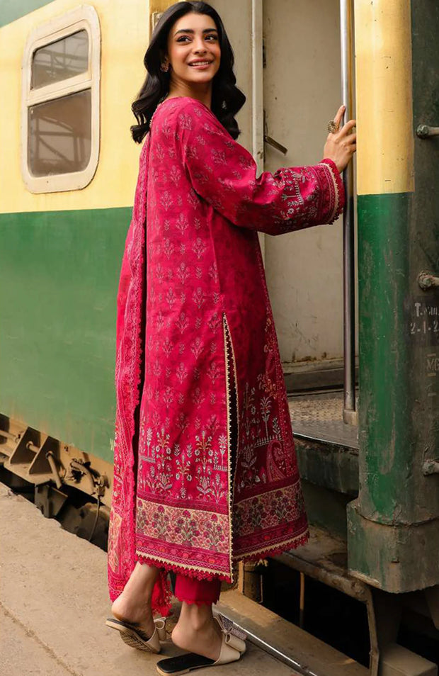 Asim Jofa Eid Essentials'25 Printed Lawn Suit Unstiched 3 Piece-Summer Collection