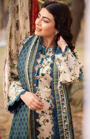 Asimjofa - Asim Jofa Lawn'25 Printed Suits Unstitched 3 Piece - Summer Collection - aubranz.com