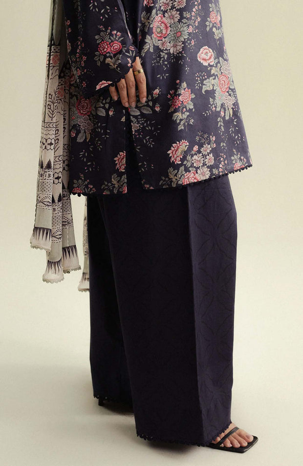 Zara_Shahjahan - Coco Prints'25 Vol-4 by Zara Shahjahan Printed Lawn Suits Unstitched 3 Piece - Summer Collection - aubranz.com