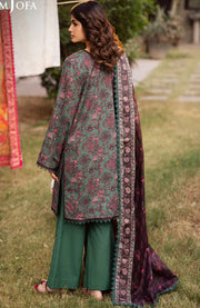 Asimjofa - Asim Jofa Lawn'25 Printed Suits Unstitched 3 Piece - Summer Collection - aubranz.com