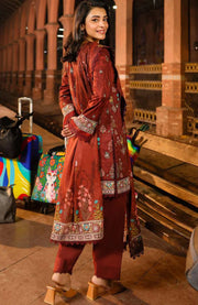 Asim Jofa Eid Essentials'25 Printed Lawn Suit Unstiched 3 Piece-Summer Collection