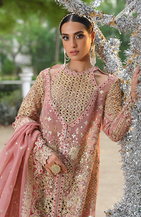 Qalamkar - Singhar Wedding Formals'24 By Qalamkar Unstitched Wedding Collection - aubranz.com
