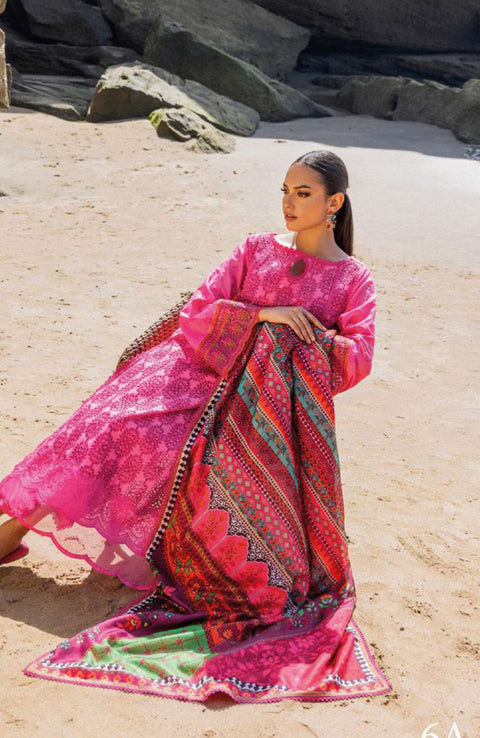 Zainabchottani - Luxury Chikankari Collection'24 By Zainab Chottani Unstitched 3 Piece Summer Collection - aubranz.com