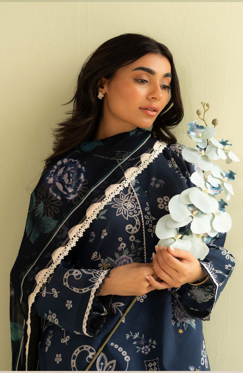 Zara_Shahjahan - Coco Prints'25 by Zara Shahjahan Printed Lawn Suit Unstitched 3 Piece - Summer Collection - aubranz.com