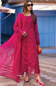 Mariab - Maria B Voyage a'Luxe x Morocco Luxury Lawn'25 Embroidered Suits Unstitched 3 Piece - Summer Collection - aubranz.com