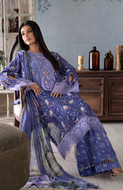 Sobia_Nazir - Sobia Nazir Vital'25 Vol 2 Embroidered Lawn Suits Unstitched 3 Piece - Summer Collection - aubranz.com