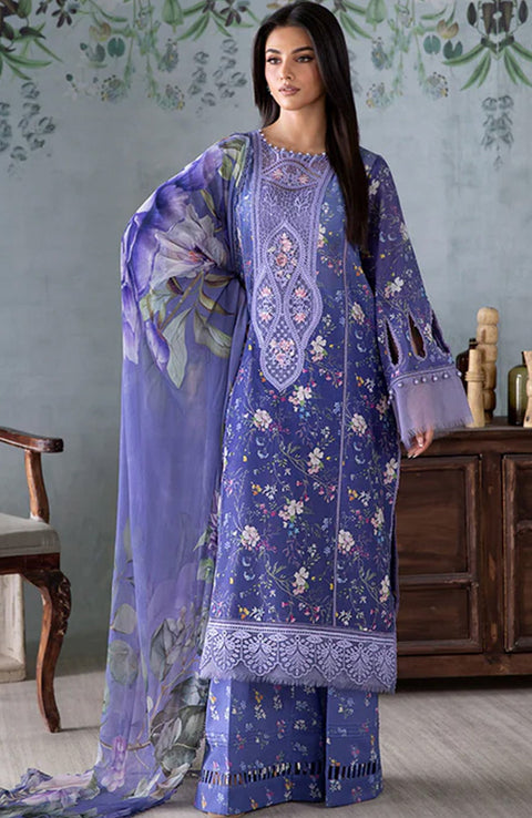 Sobia_Nazir - Sobia Nazir Vital'25 Vol 2 Embroidered Lawn Suits Unstitched 3 Piece - Summer Collection - aubranz.com