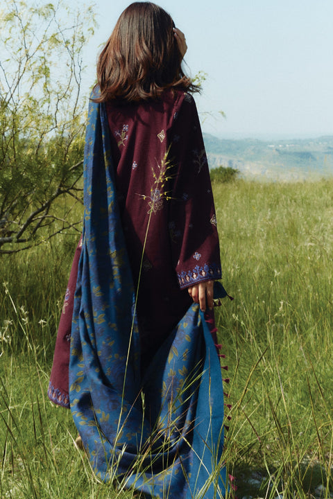 Zara_Shahjahan - COCO WINTER COLLECTION'24 BY ZARA SHAHJAHAN 3 PIECE UNSTITCHED WINTER COLLECTION - aubranz.com