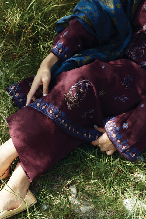 Zara_Shahjahan - COCO WINTER COLLECTION'24 BY ZARA SHAHJAHAN 3 PIECE UNSTITCHED WINTER COLLECTION - aubranz.com