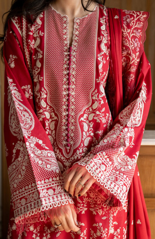 Zara_Shahjahan - Satori Lawn'25 By Zara Shahjahan Embroidered Suits Unstitched 3 Piece - Summer Collection - aubranz.com