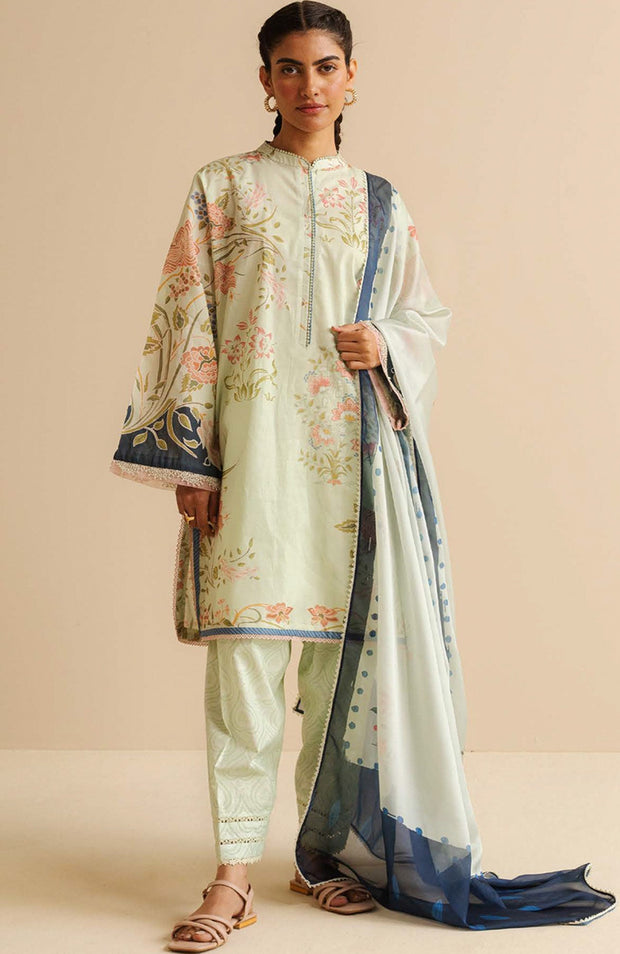 Zara_Shahjahan - Coco Prints Lawn'25 By Zara Shahjahan Printed Lawn suits unstitched 3 piece - Summer Collection - aubranz.com