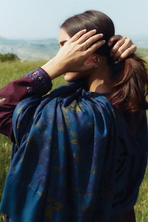 Zara_Shahjahan - COCO WINTER COLLECTION'24 BY ZARA SHAHJAHAN 3 PIECE UNSTITCHED WINTER COLLECTION - aubranz.com