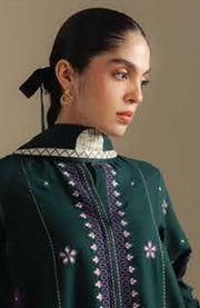 Zara_Shahjahan - COCO WINTER'25 BY ZARA SHAHJAHAN EMBROIDERED KHADDAR SUITS UNSTITCHED 3 PIECE - WINTER COLLECTION - aubranz.com