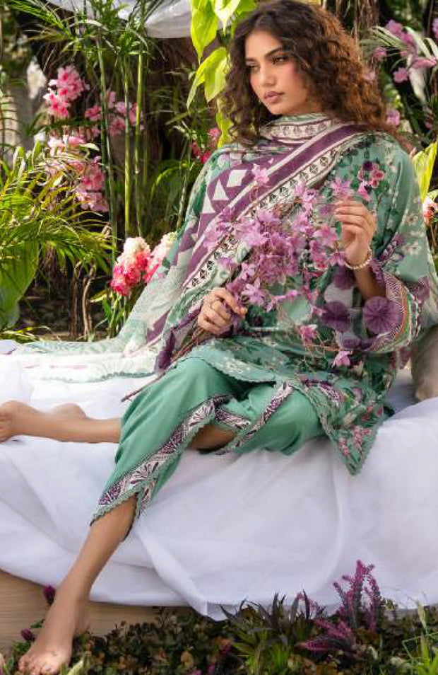 Elaf - Elaf Prints'25 Printed Lawn Suits Unstitched 3 Piece - Summer Collection - aubranz.com