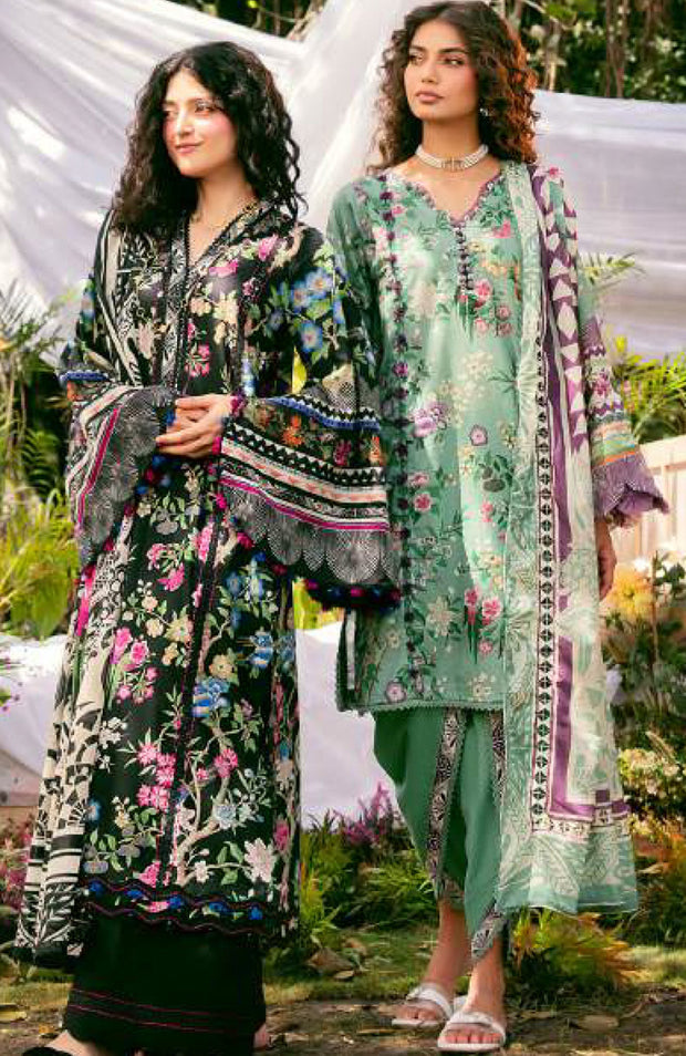 Elaf - Elaf Prints'25 Printed Lawn Suits Unstitched 3 Piece - Summer Collection - aubranz.com