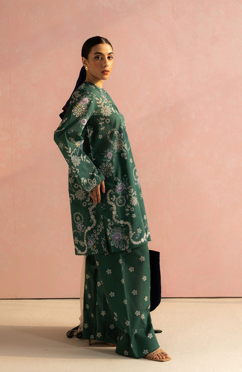 Zara_Shahjahan - Coco Prints'25 by Zara Shahjahan Printed Lawn Suit Unstitched 3 Piece - Summer Collection - aubranz.com
