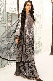 Mariab - MPrint Eid Edit'25 By Maria B Embroidered Lawn Suits Unstitched 3 Piece - Summer Collection - aubranz.com