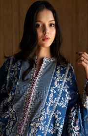 Zara_Shahjahan - Satori Lawn'25 By Zara Shahjahan Embroidered Suits Unstitched 3 Piece - Summer Collection - aubranz.com
