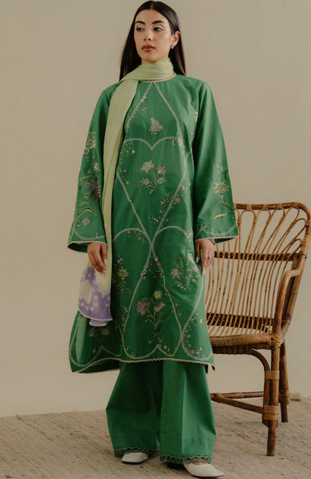 Zara_Shahjahan - Coco Lawn Drop Two'25 By Zara Shahjahan Embroidered Lawn Suits Unstitched 3 Piece - Summer Collection - aubranz.com