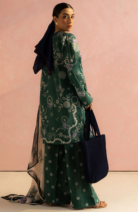 Zara_Shahjahan - Coco Prints'25 by Zara Shahjahan Printed Lawn Suit Unstitched 3 Piece - Summer Collection - aubranz.com