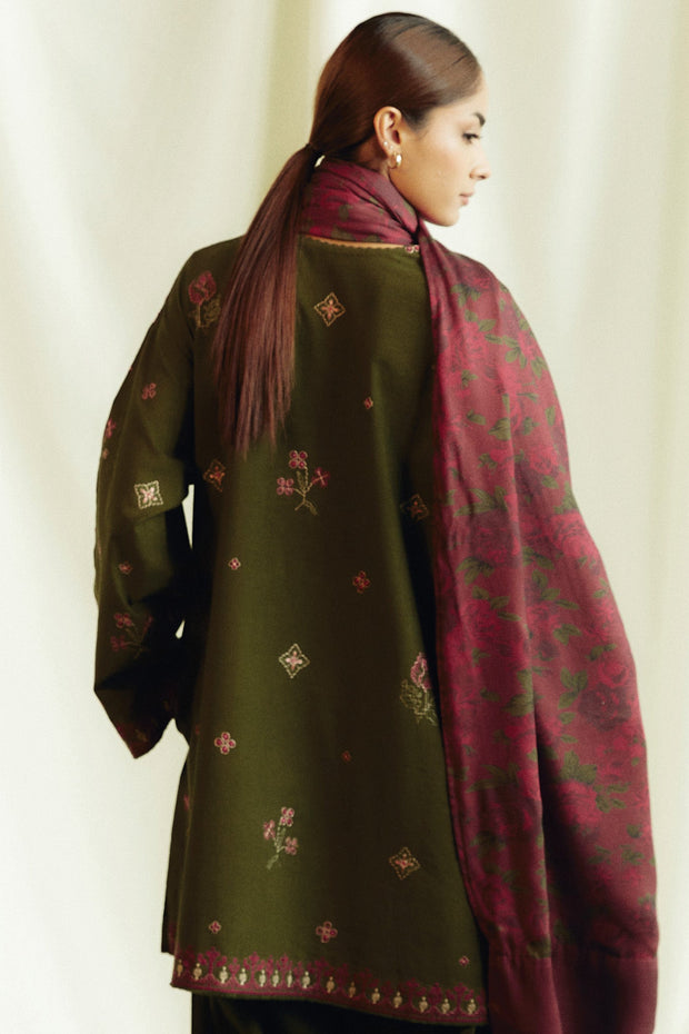 Zara_Shahjahan - COCO WINTER COLLECTION'24 BY ZARA SHAHJAHAN 3 PIECE UNSTITCHED WINTER COLLECTION - aubranz.com