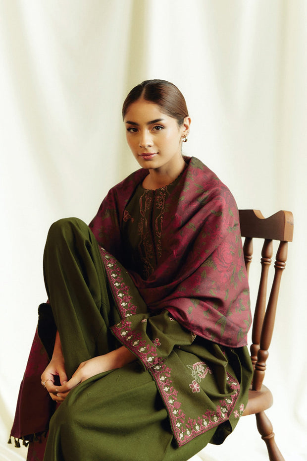 Zara_Shahjahan - COCO WINTER COLLECTION'24 BY ZARA SHAHJAHAN 3 PIECE UNSTITCHED WINTER COLLECTION - aubranz.com