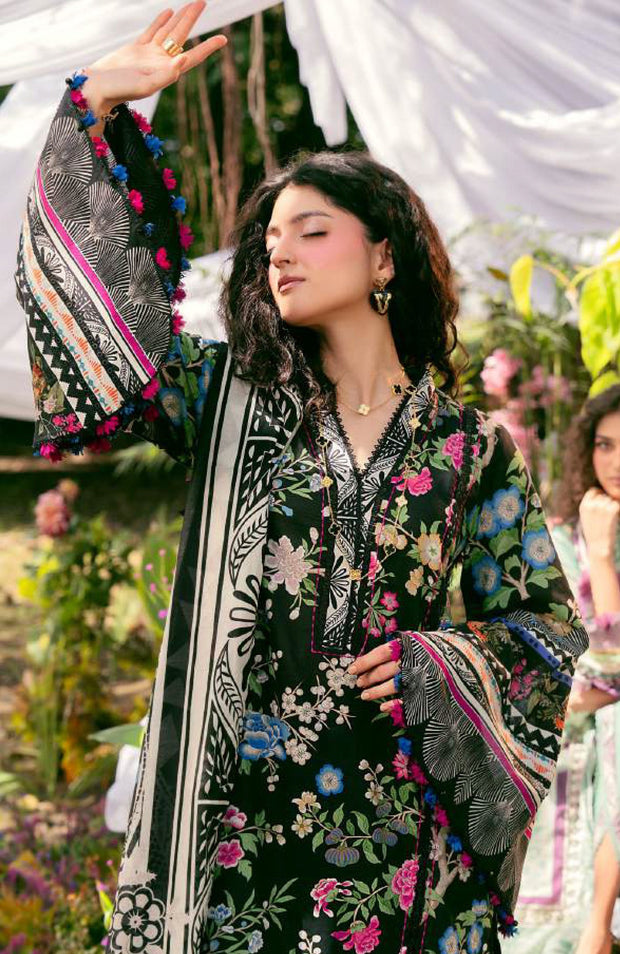 Elaf - Elaf Prints'25 Printed Lawn Suits Unstitched 3 Piece - Summer Collection - aubranz.com