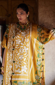 Elan - Elan Lawn'25 Embroidered Lawn Suits Unstitched 3 Piece - Summer Collection - aubranz.com