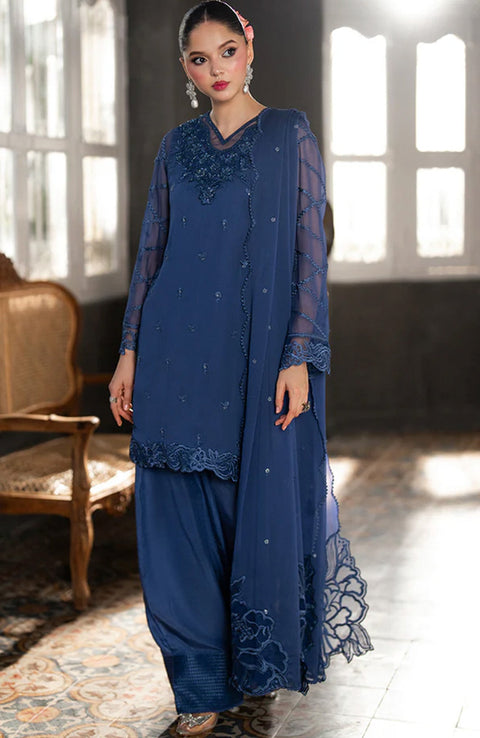 Azure - Azure Ensembles Festive Lawn'25 Embroidered Suits Unstitched 3 Piece - Summer Collection - aubranz.com