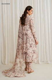 Zarif - Prints by Zarif Georgette Silk'24 Unstitched 3 Piece - WINTER COLLECTION - aubranz.com