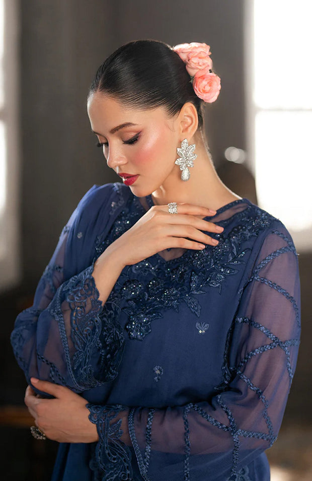 Azure - Azure Ensembles Festive Lawn'25 Embroidered Suits Unstitched 3 Piece - Summer Collection - aubranz.com