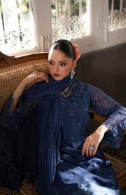 Azure - Azure Ensembles Festive Lawn'25 Embroidered Suits Unstitched 3 Piece - Summer Collection - aubranz.com