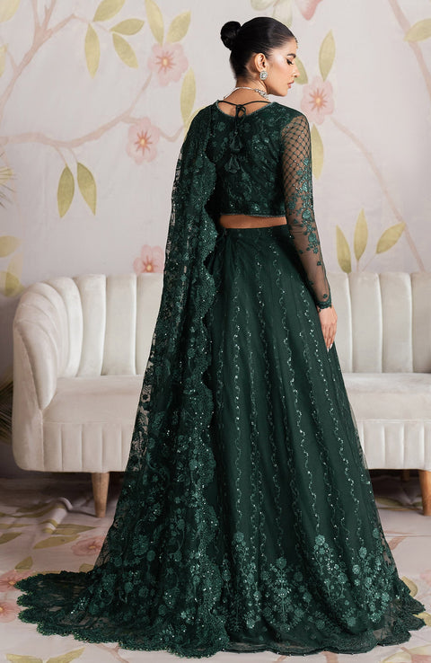 Zarif - SHEHNAI BY ZARIF EMBROIDERED NET SUITS UNSTITCHED 3 PIECE - FORMAL COLLECTION - aubranz.com