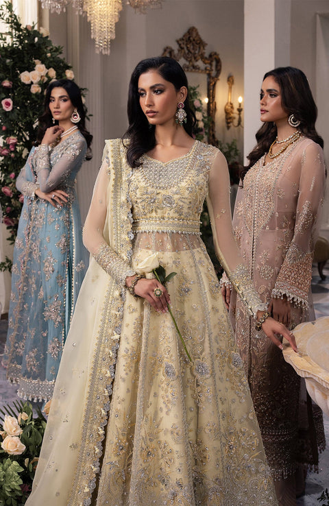 Zaha - Gossamer Formal'24 By Zaha Unstitched 3 Piece Formal Collection - aubranz.com