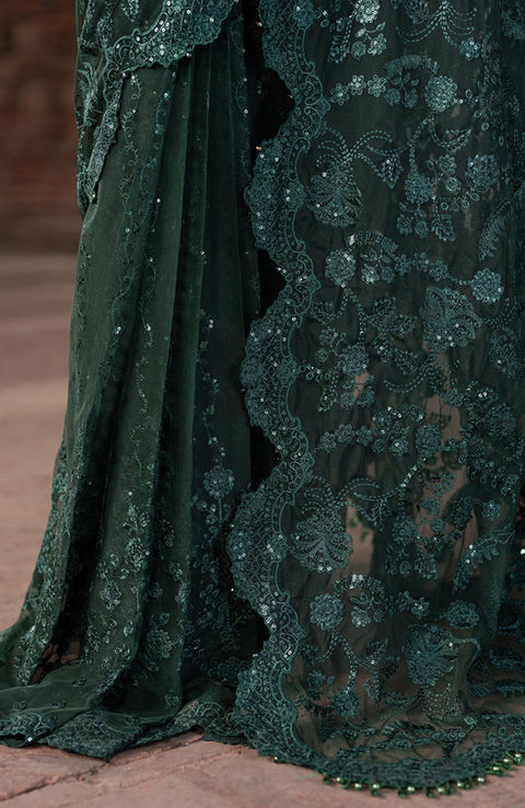 Zarif - SHEHNAI BY ZARIF EMBROIDERED NET SUITS UNSTITCHED 3 PIECE - FORMAL COLLECTION - aubranz.com