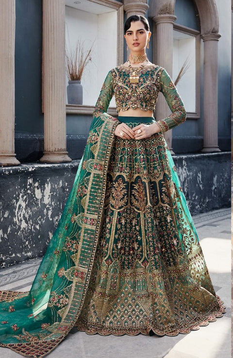 Emaanadeel - Nawabzadi'24 By Emaan Adeel Unstitched 3 Piece Formal Wedding Collection - aubranz.com