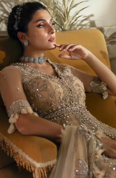 Elan - ELAN WEDDING FESTIVE'24 EMBROIDERED SUITS UNSTITCHED 3 PIECE - WEDDING COLLECTION - aubranz.com