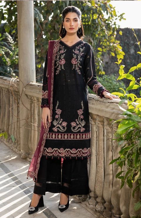 Farasha - Bahaar Embroidered Lawn'24 By Farasha Unstitched 3 Piece Summer Collection - aubranz.com
