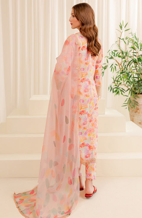 Farasha - Essentials By Farasha Lawn Collection'24 3 Piece Unstitched FRPE24L D03-Summer Collection - aubranz.com