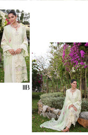 Sadiaasad - Noor Chikankari By Saadia Asad Embroidered Lawn Suit Unstitched 3 Piece NSACK24L 11B Summer Collection - aubranz.com