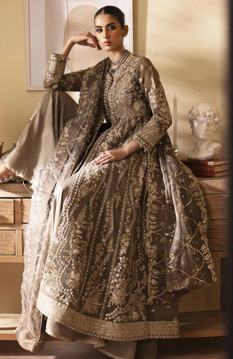 Emanadeel - Romansiyyah Luxury'24 By Emaan Adeel Suit Unstitched 3 Piece Formal Collection - aubranz.com