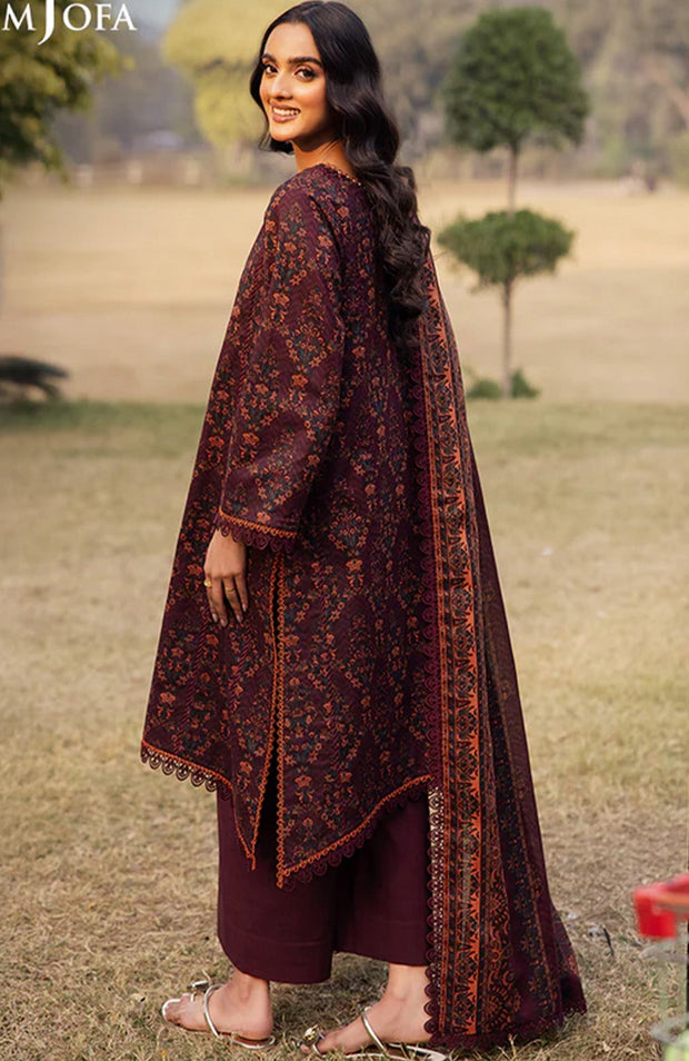Asimjofa - Asim Jofa Lawn'25 Printed Suits Unstitched 3 Piece - Summer Collection - aubranz.com
