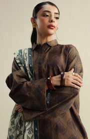 Zara_Shahjahan - Coco Prints'25 Vol-4 by Zara Shahjahan Printed Lawn Suits Unstitched 3 Piece - Summer Collection - aubranz.com