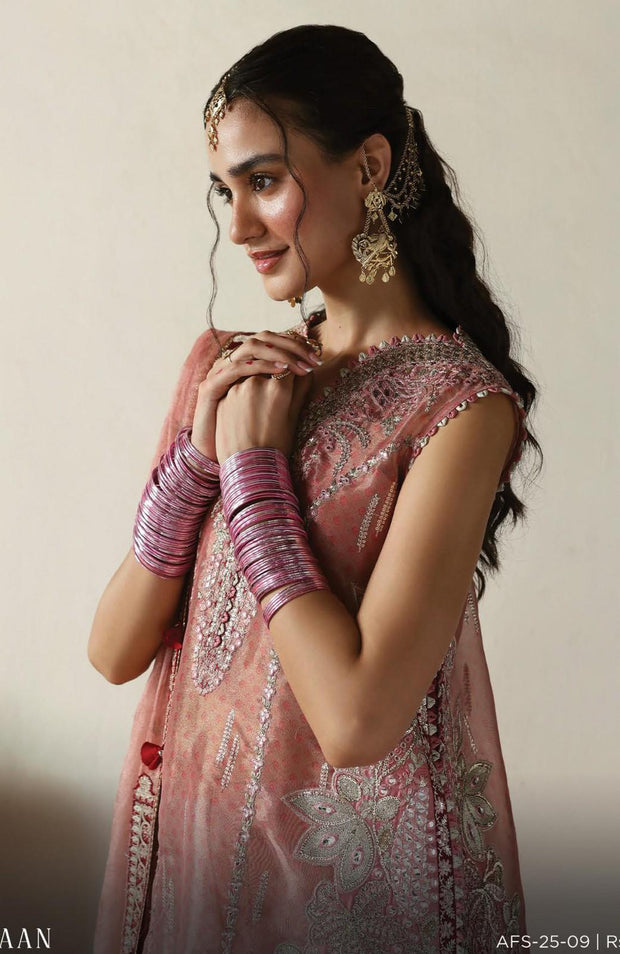 Afrozeh - SHEHNAI Formal Collection'25 by AFROZEH RAW SilK Embroidered Suits Unstitched 3 Piece - Formal  Collection - aubranz.com