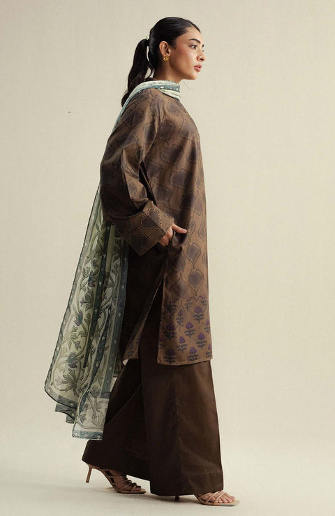 Zara_Shahjahan - Coco Prints'25 Vol-4 by Zara Shahjahan Printed Lawn Suits Unstitched 3 Piece - Summer Collection - aubranz.com