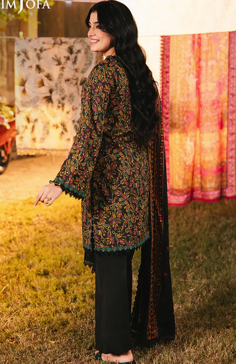 Asimjofa - Asim Jofa Lawn'25 Printed Suits Unstitched 3 Piece - Summer Collection - aubranz.com