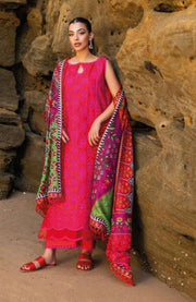 Zainabchottani - Luxury Chikankari Collection'24 By Zainab Chottani Unstitched 3 Piece Summer Collection - aubranz.com