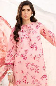 Mariab - Maria B M Basic Vol-1 Printed Lawn Suits Unstitched 3 Piece - Summer Collection - aubranz.com