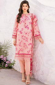 Mariab - Maria B M Basic Vol-1 Printed Lawn Suits Unstitched 3 Piece - Summer Collection - aubranz.com